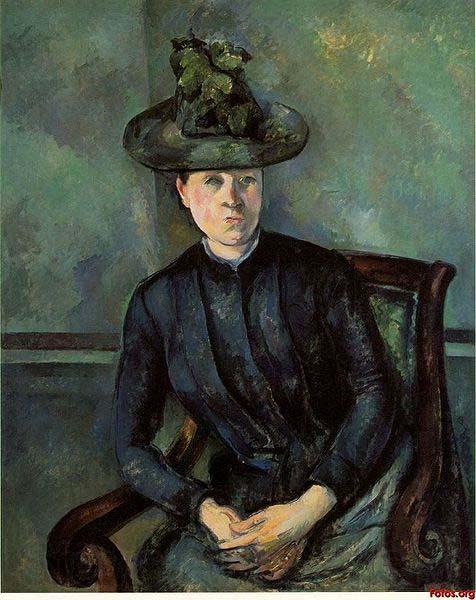 Paul Cezanne Femme au Chapeau Vert Spain oil painting art